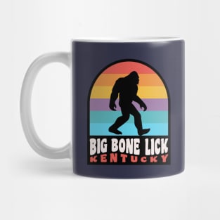 Big Bone Lick State Park Bigfoot Sasquatch Kentucky Bison Mug